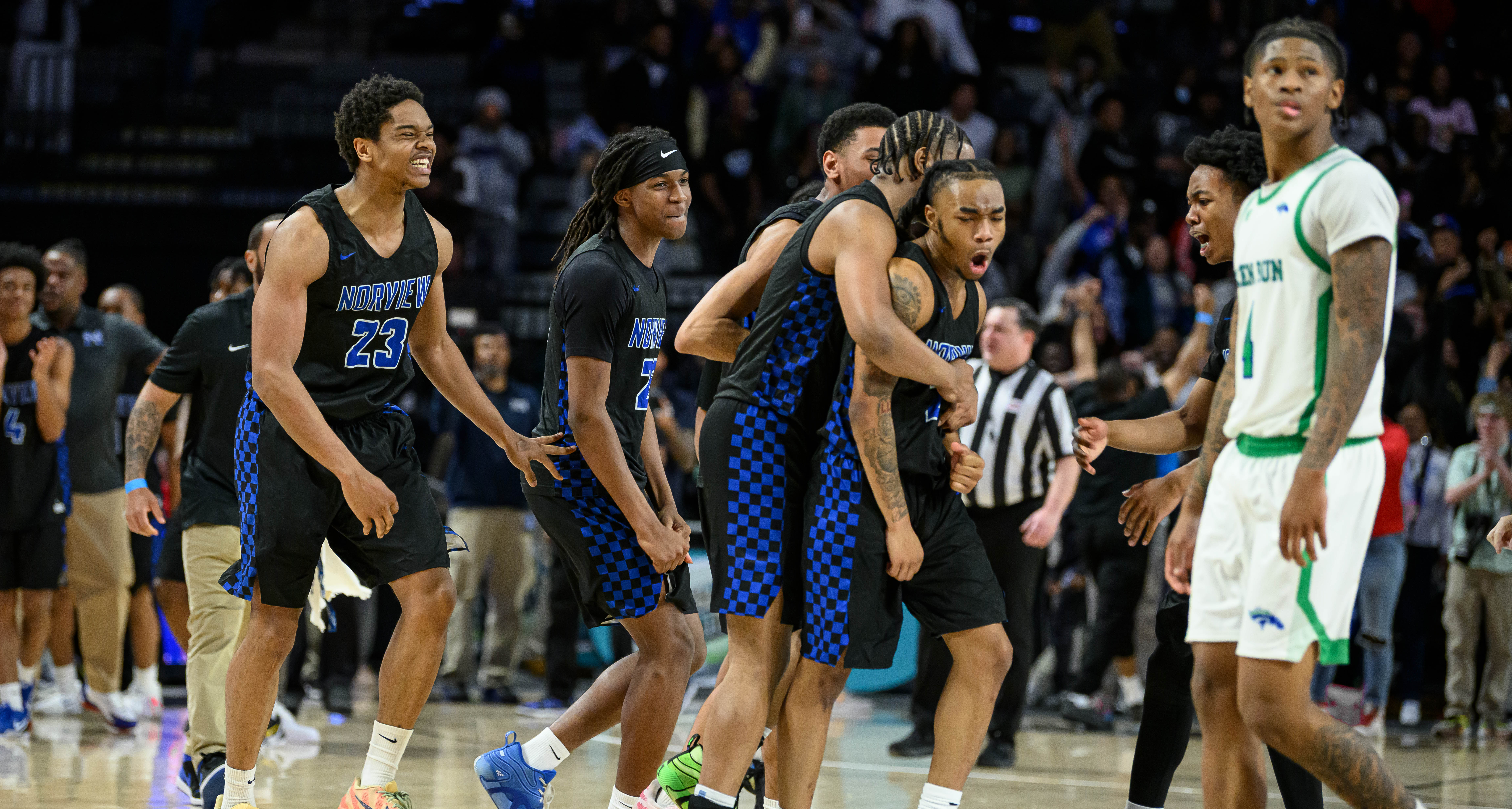 Norview defeats Green Run in the VHSL Class 5 Boys Basketball Championship Game